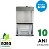 Dezumidificator si purificator profesional Woods LD24 filtru particule SMF, capacitate 12 litri/zi, higrostat incorporat, carcasa metalica, 10 ani garantie